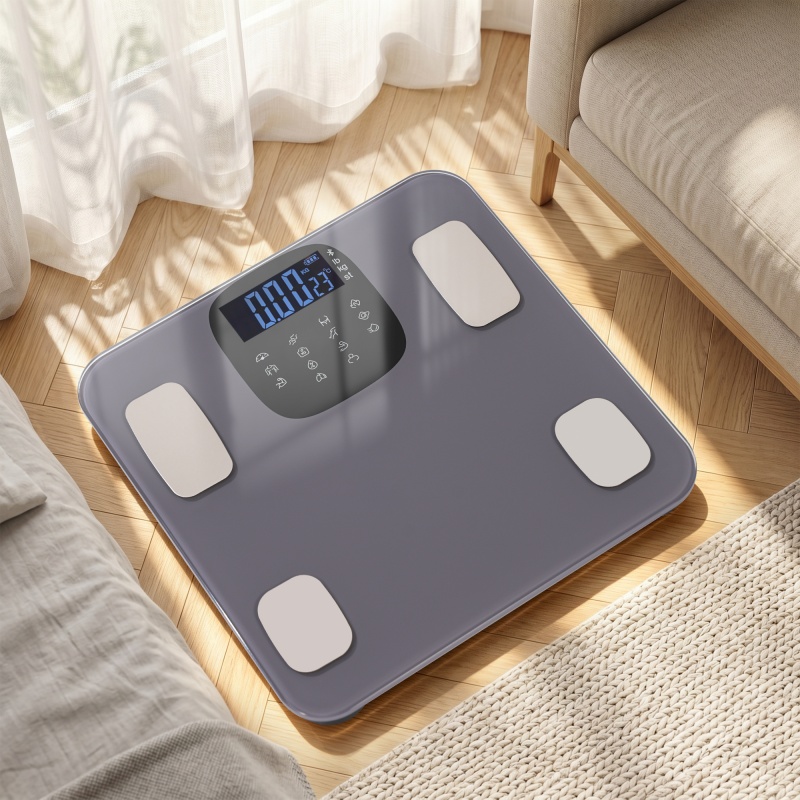 ES-B-007	Tempered Glass Digital Bathroom Scale