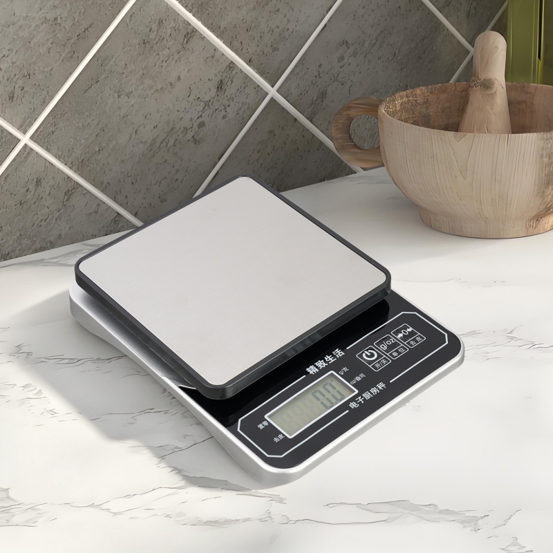 ES-K-015WS IPX6-Waterproof-Kitchen Scale